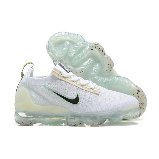 PK Sneakers Air VaporMax 2021 Flyknit White and Black Shoes