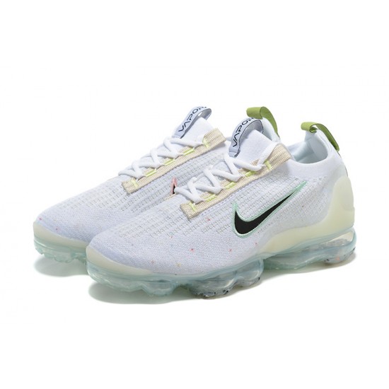 PK Sneakers Air VaporMax 2021 Flyknit White and Black Shoes