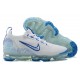 PK Sneakers Air VaporMax 2021 Flyknit White and Blue Shoes