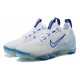 PK Sneakers Air VaporMax 2021 Flyknit White and Blue Shoes