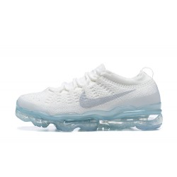 PK Sneakers Air VaporMax 2023 Flyknit DV1678-002 Pure Platinum White Blue Shoes