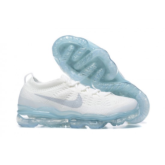 PK Sneakers Air VaporMax 2023 Flyknit DV1678-002 Pure Platinum White Blue Shoes