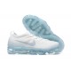 PK Sneakers Air VaporMax 2023 Flyknit DV1678-002 Pure Platinum White Blue Shoes