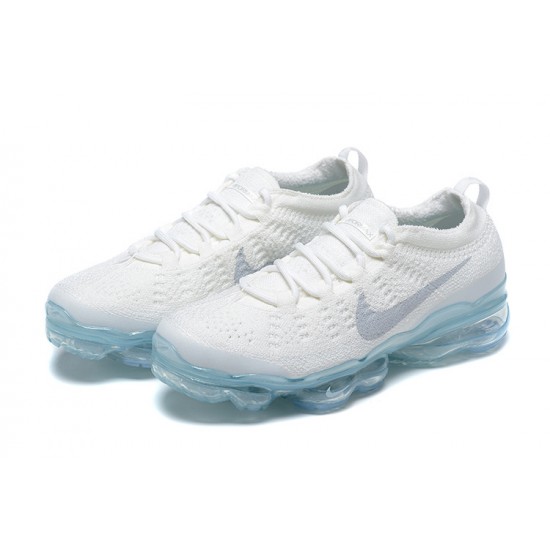 PK Sneakers Air VaporMax 2023 Flyknit DV1678-002 Pure Platinum White Blue Shoes