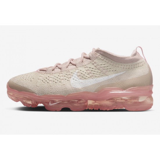 PK Sneakers Air VaporMax 2023 Flyknit DV6840-101 Oatmeal Pink Shoes