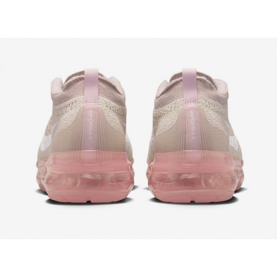 PK Sneakers Air VaporMax 2023 Flyknit DV6840-101 Oatmeal Pink Shoes