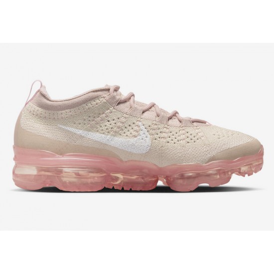 PK Sneakers Air VaporMax 2023 Flyknit DV6840-101 Oatmeal Pink Shoes