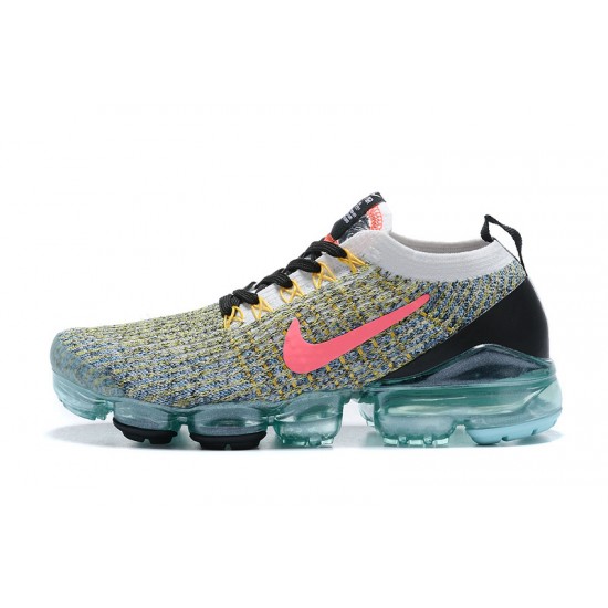 PK Sneakers Air VaporMax Flyknit 3 AJ6910-104 Black Green Shoes