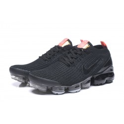 PK Sneakers Air VaporMax Flyknit 3 Black Orange Shoes