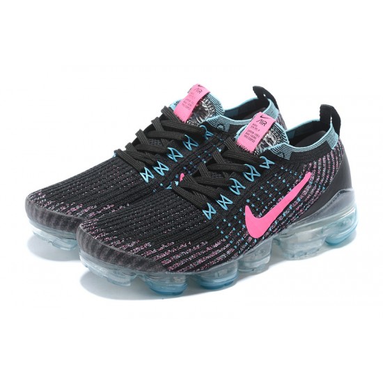 PK Sneakers Air VaporMax Flyknit 3 AJ5910-101 Black Pink Shoes