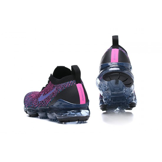 PK Sneakers Air VaporMax Flyknit 3 AJ6900-009 Black Purple Shoes