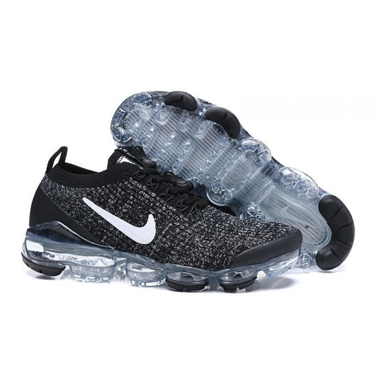 PK Sneakers Air VaporMax Flyknit 3 AJ6900-212 Black White Shoes