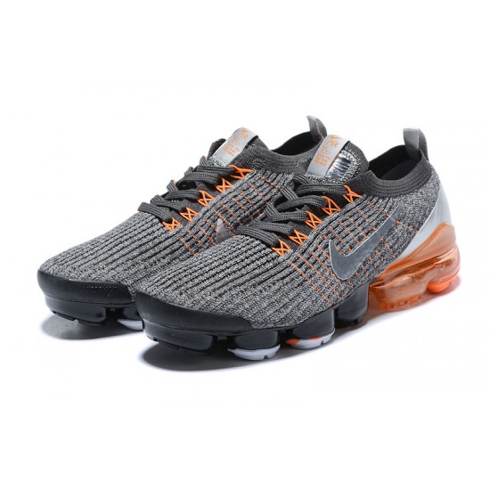 PK Sneakers Air VaporMax Flyknit 3 AJ6900-024 Grey Orange Shoes