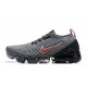 PK Sneakers Air VaporMax Flyknit 3 AJ6900-012 Grey Red Shoes