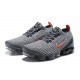 PK Sneakers Air VaporMax Flyknit 3 AJ6900-012 Grey Red Shoes