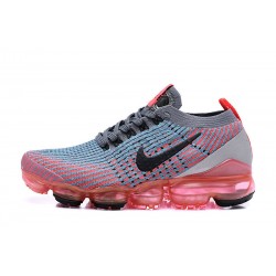 PK Sneakers Air VaporMax Flyknit 3 AJ6900-601 Grey Red Shoes