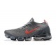 PK Sneakers Air VaporMax Flyknit 3 CT1270-001 Grey Red Shoes