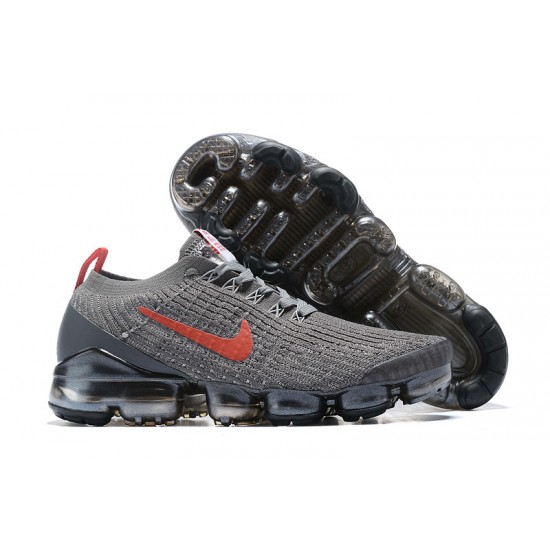 PK Sneakers Air VaporMax Flyknit 3 CT1270-001 Grey Red Shoes