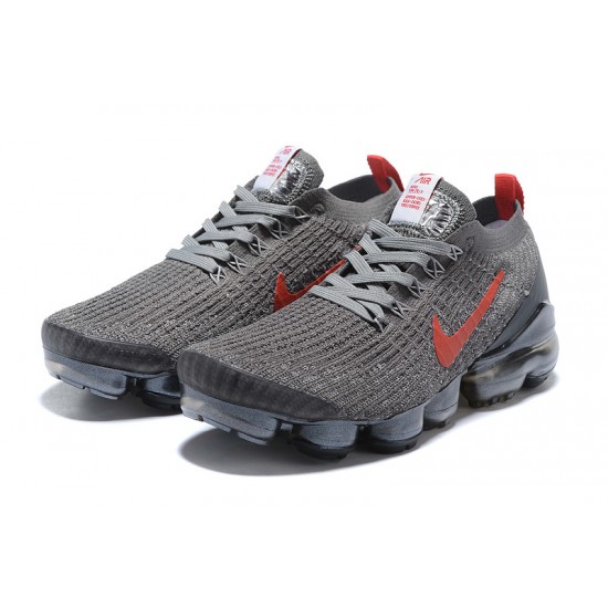 PK Sneakers Air VaporMax Flyknit 3 CT1270-001 Grey Red Shoes