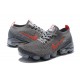 PK Sneakers Air VaporMax Flyknit 3 CT1270-001 Grey Red Shoes