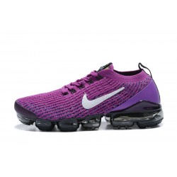 PK Sneakers Air VaporMax Flyknit 3 AJ6900-502 Purple Black Shoes