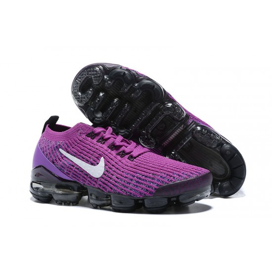 PK Sneakers Air VaporMax Flyknit 3 AJ6900-502 Purple Black Shoes