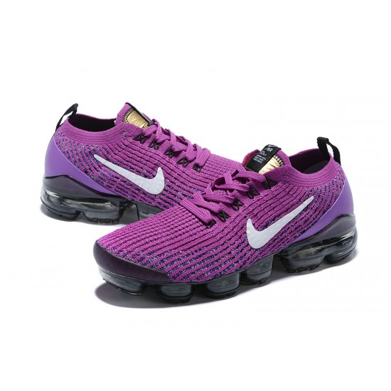 PK Sneakers Air VaporMax Flyknit 3 AJ6900-502 Purple Black Shoes