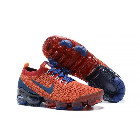 PK Sneakers Air VaporMax Flyknit 3 AJ6900-600 Red Blue Shoes