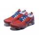 PK Sneakers Air VaporMax Flyknit 3 CW5585-100 Red Blue Shoes