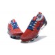 PK Sneakers Air VaporMax Flyknit 3 CW5585-100 Red Blue Shoes