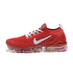 PK Sneakers Air VaporMax Flyknit 3 CU4756-600 Red White Shoes