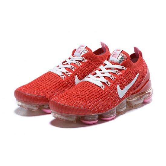 PK Sneakers Air VaporMax Flyknit 3 CU4756-600 Red White Shoes