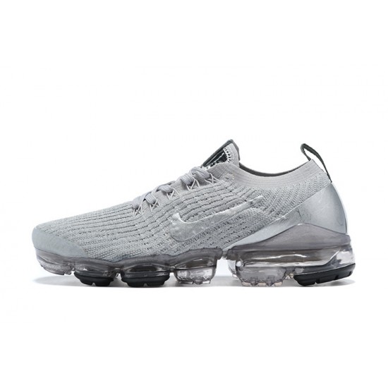 PK Sneakers Air VaporMax Flyknit 3 AJ6900-101 Silver Grey Shoes