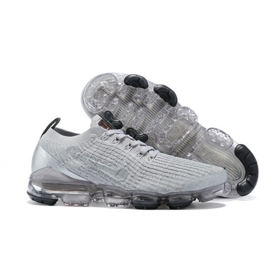 PK Sneakers Air VaporMax Flyknit 3 AJ6900-101 Silver Grey Shoes