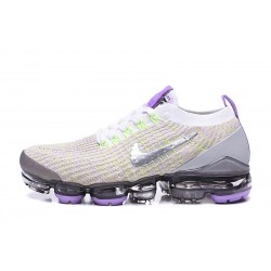 PK Sneakers Air VaporMax Flyknit 3 AJ6900-102 White Purple Shoes