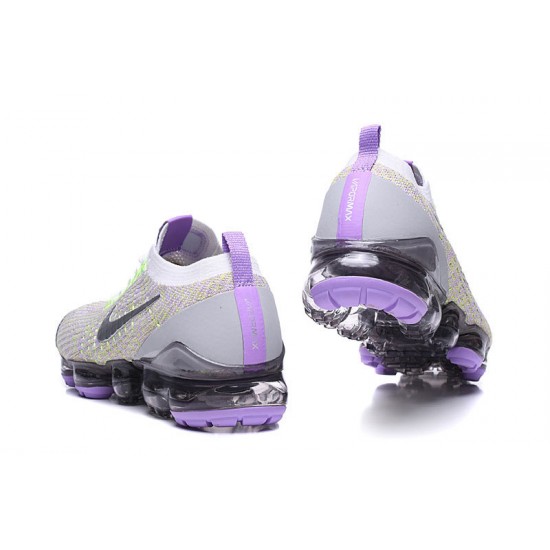 PK Sneakers Air VaporMax Flyknit 3 AJ6900-102 White Purple Shoes