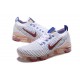 PK Sneakers Air VaporMax Flyknit 3 AJ6910-501 White Red Shoes