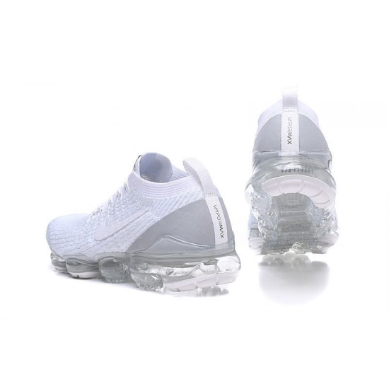 PK Sneakers Air VaporMax Flyknit 3 AJ6900-100 White Shoes