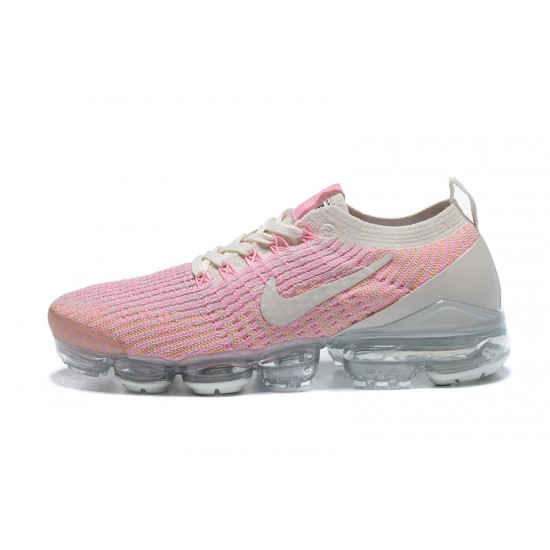 PK Sneakers Air VaporMax Flyknit 3 AJ6910-008 Pink White Shoes