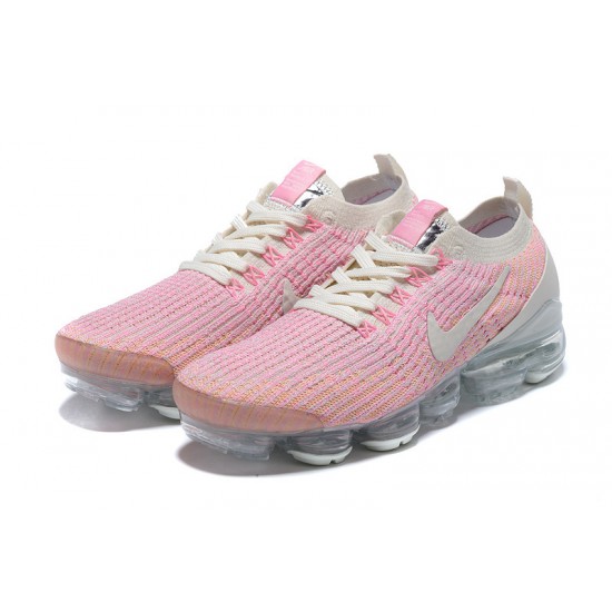 PK Sneakers Air VaporMax Flyknit 3 AJ6910-008 Pink White Shoes