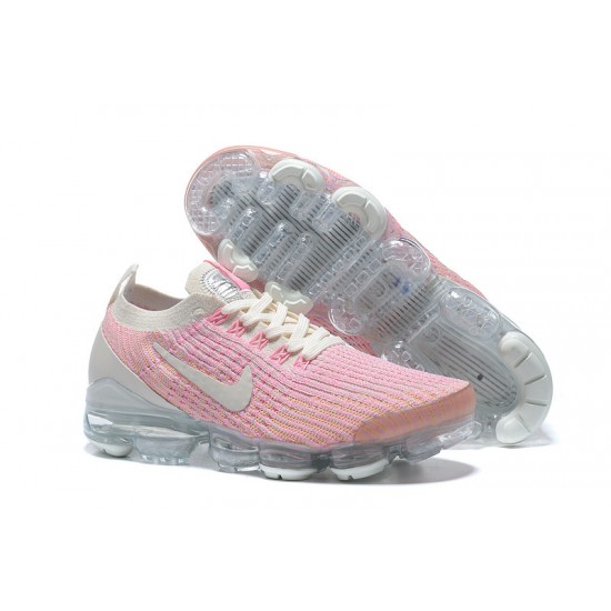 PK Sneakers Air VaporMax Flyknit 3 AJ6910-008 Pink White Shoes