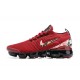 PK Sneakers Air VaporMax Flyknit 3 CT1274 -600 Red Black Shoes