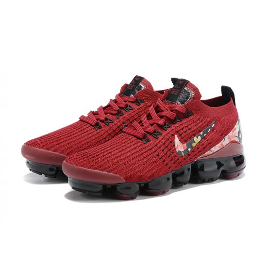 PK Sneakers Air VaporMax Flyknit 3 CT1274 -600 Red Black Shoes