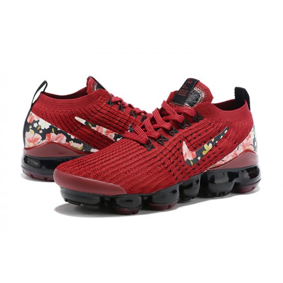 PK Sneakers Air VaporMax Flyknit 3 CT1274 -600 Red Black Shoes