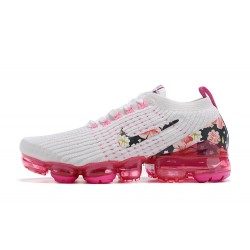 PK Sneakers Air VaporMax Flyknit 3 AJ6910-601 White Pink Shoes