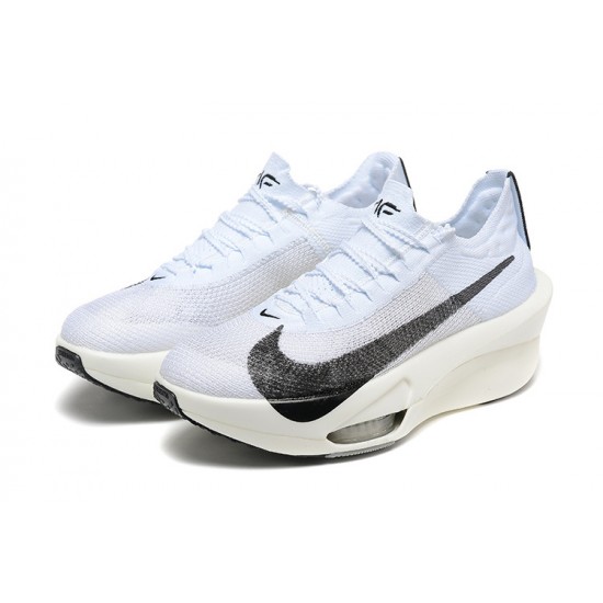 PK Sneakers Air Zoom Alphafly NEXT 3 Black and White Shoes 