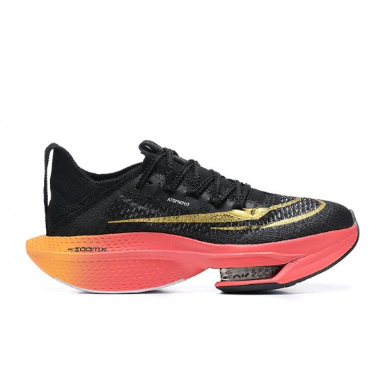 PK Sneakers Air Zoom Alphafly Next 2 Black Gold Shoes 