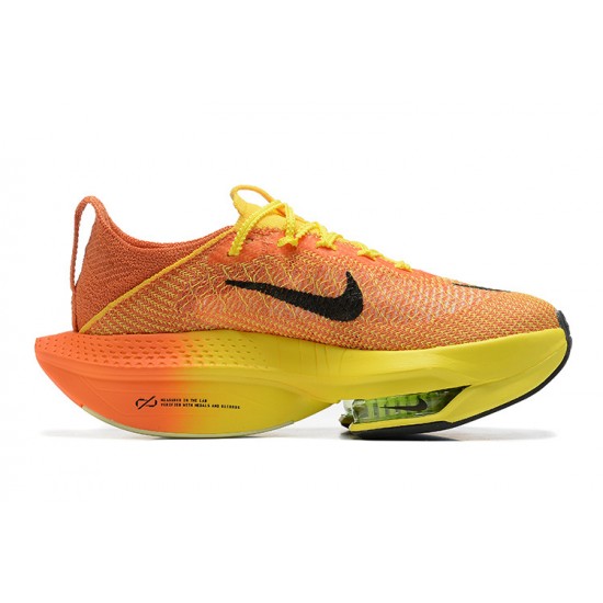 PK Sneakers Air Zoom Alphafly Next 2 Orange and Yellow Shoes 