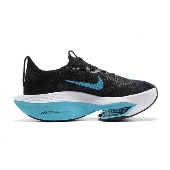 PK Sneakers Air Zoom Alphafly Next 2 Black and Blue Shoes 