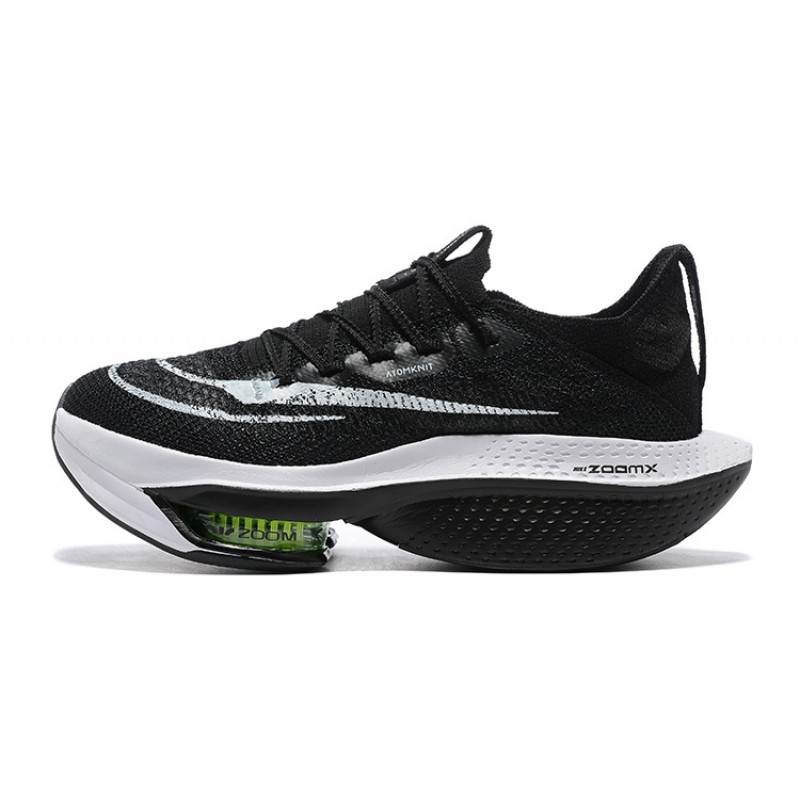 PK Sneakers Air Zoom Alphafly Next 2 Black and White Shoes 